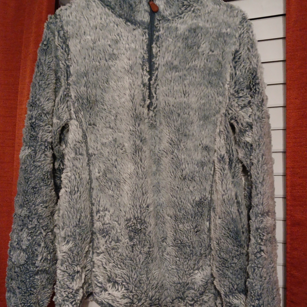 Simply Southern Charcoal Fuzzy Sweater